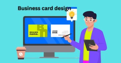business card design