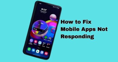 How to Fix Mobile Apps Not Responding