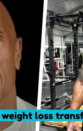 The Rock weight loss transformation