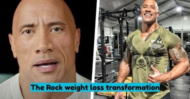 The Rock weight loss transformation