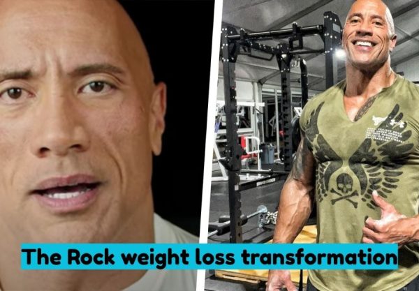 The Rock weight loss transformation