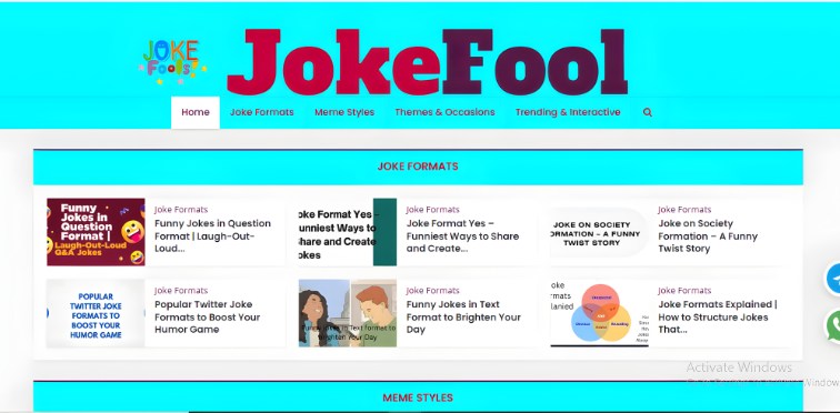 Jokefool com Overview 2025